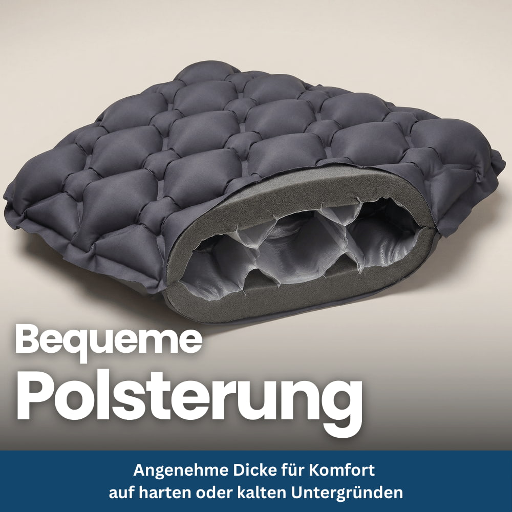 Ultraleichtes & kompaktes Sitzkissen – ideal für Outdoor, Camping & Wandern