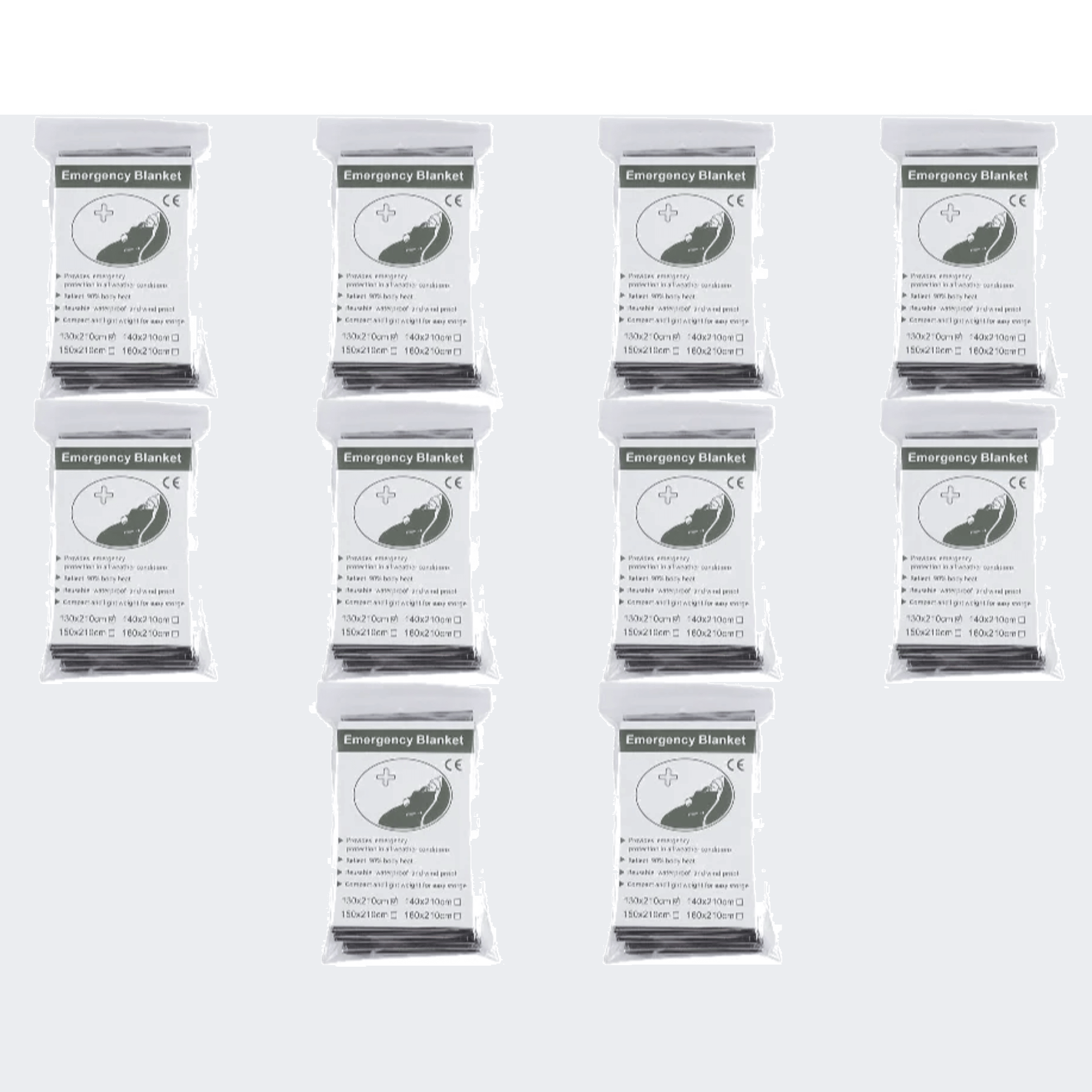 Thermodecken-Set (10er Pack)