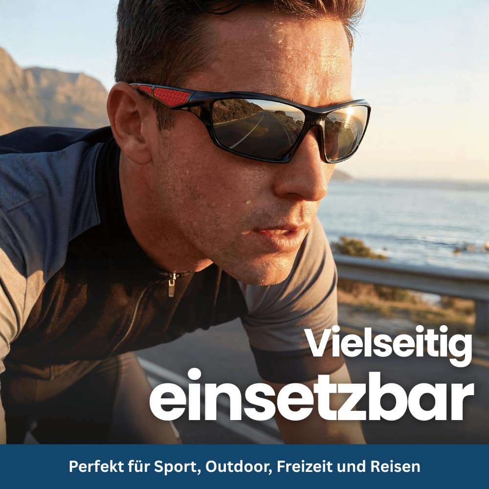 Polarisierte UV400-Sportbrille