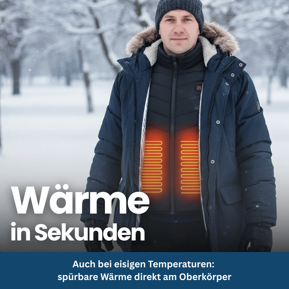 ThermoCore Heizweste (9 Heizzonen)