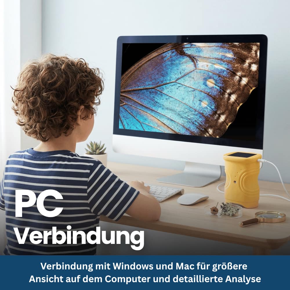 SmartView Taschenmikroskop für Kinder