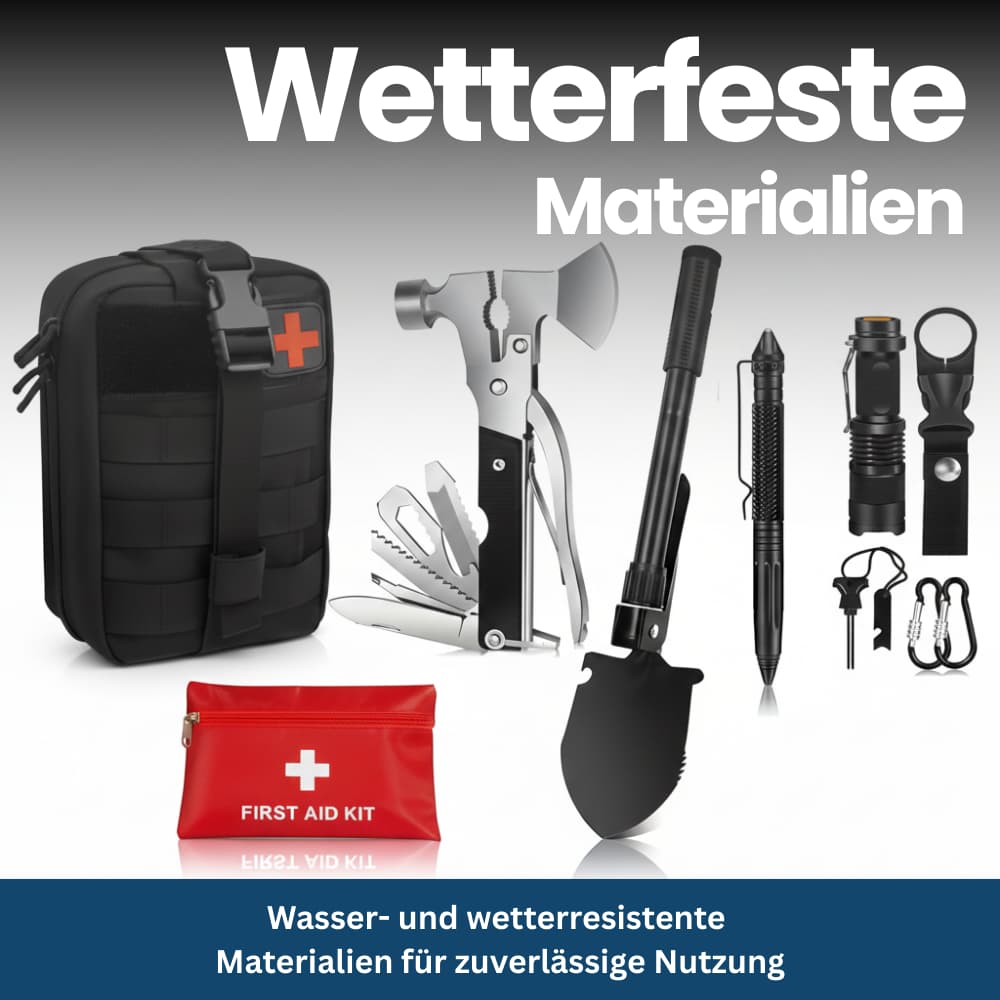 Survival Master Kit – Für Abenteuer & Notfälle