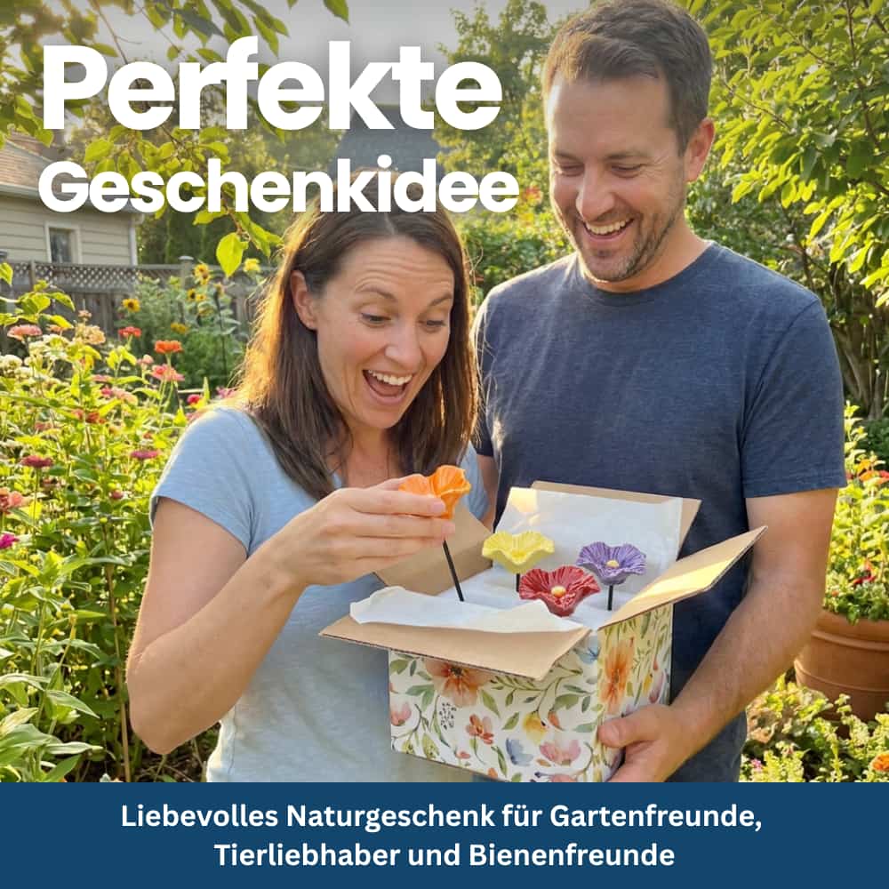 BlütenOase – Handgefertigte Keramiktränken für Bienen
