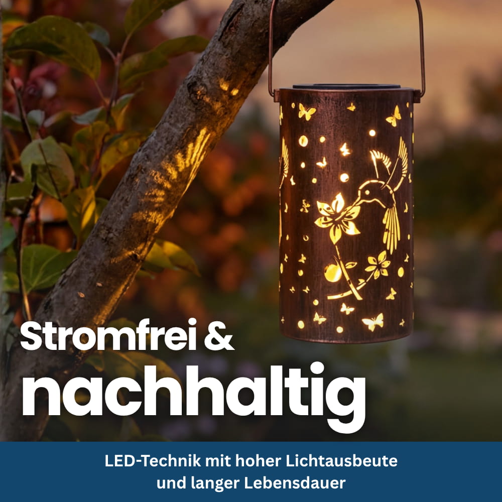 Solar Gartenlaterne