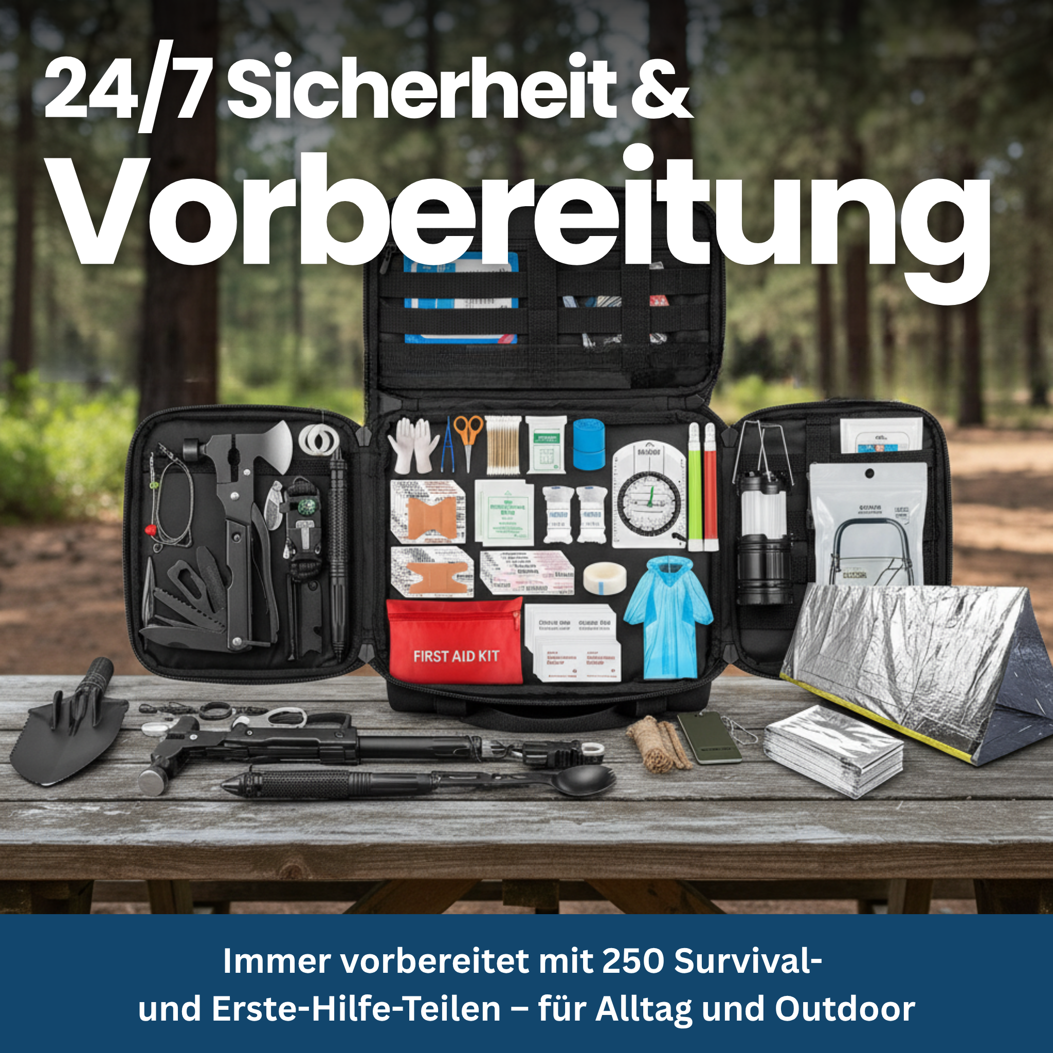 Survival Pro Kit – 250 Teile für jede Situation