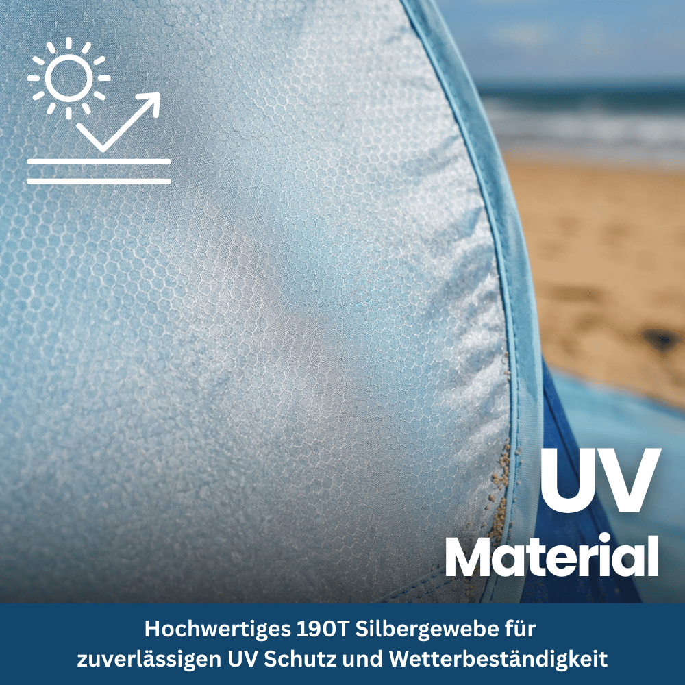 Pop-Up Strandmuschel
