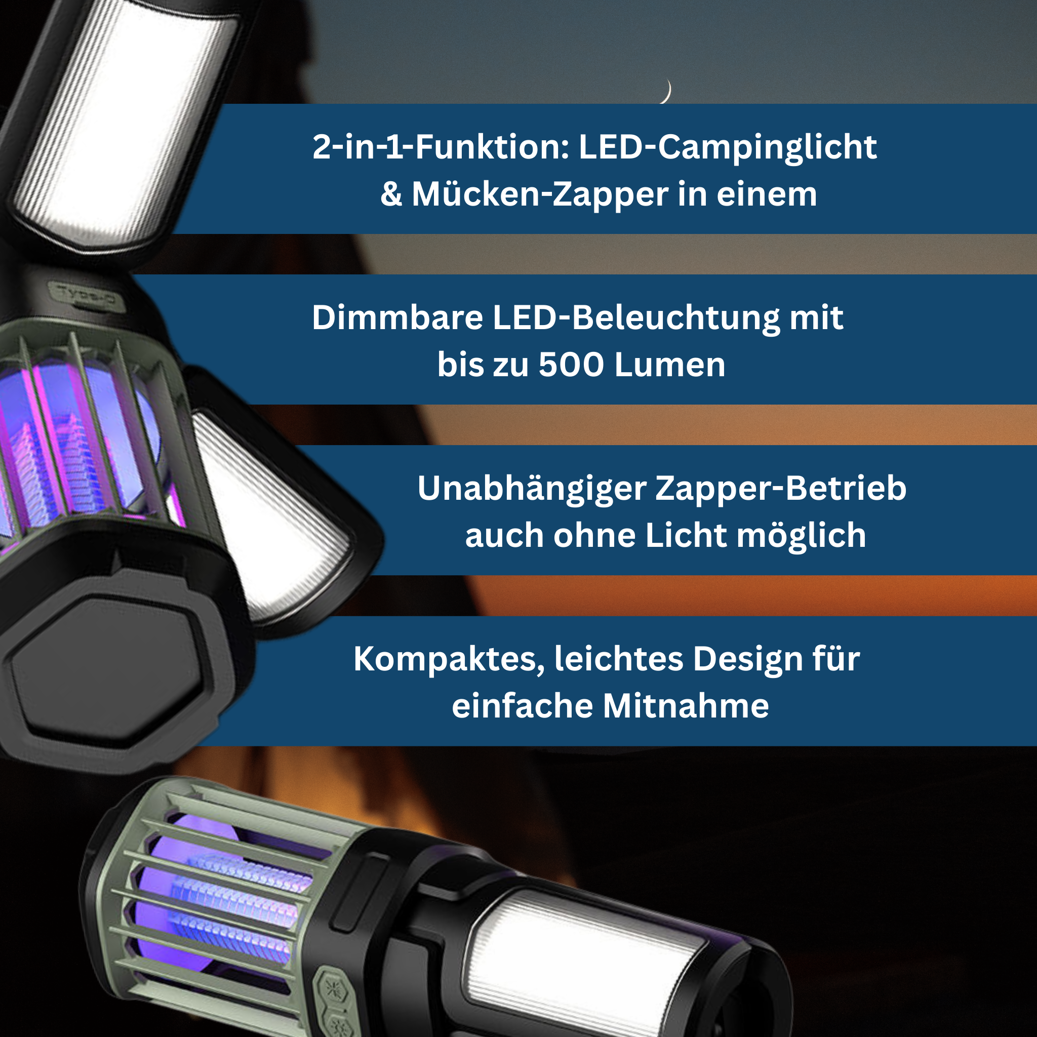 FlyFree - Anti-Mücken Laterne