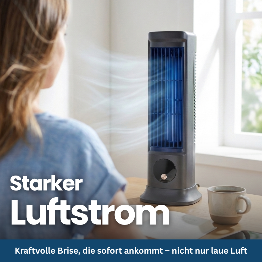 Tragbare Klimaanlage mit 3 Geschwindigkeiten