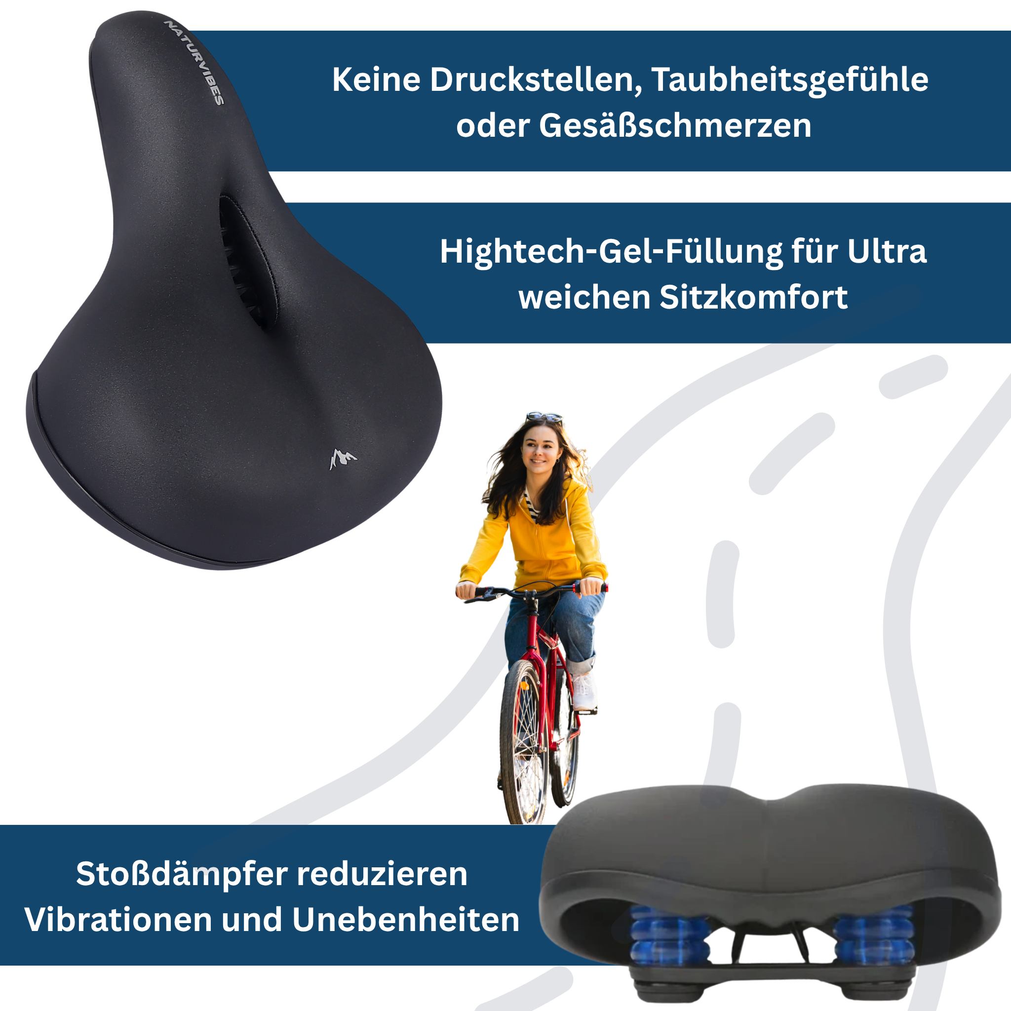 Radsattel Komfort