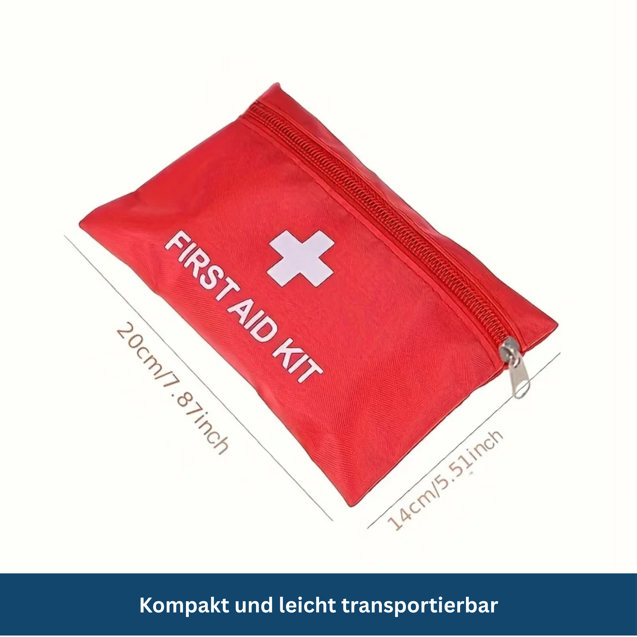 Notfall Erste-Hilfe-Tasche – Für Auto, Camping & Outdoor