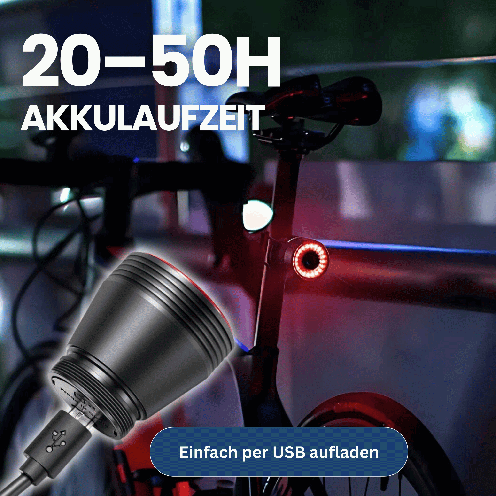 Fahrrad-Rücklicht Smartlight