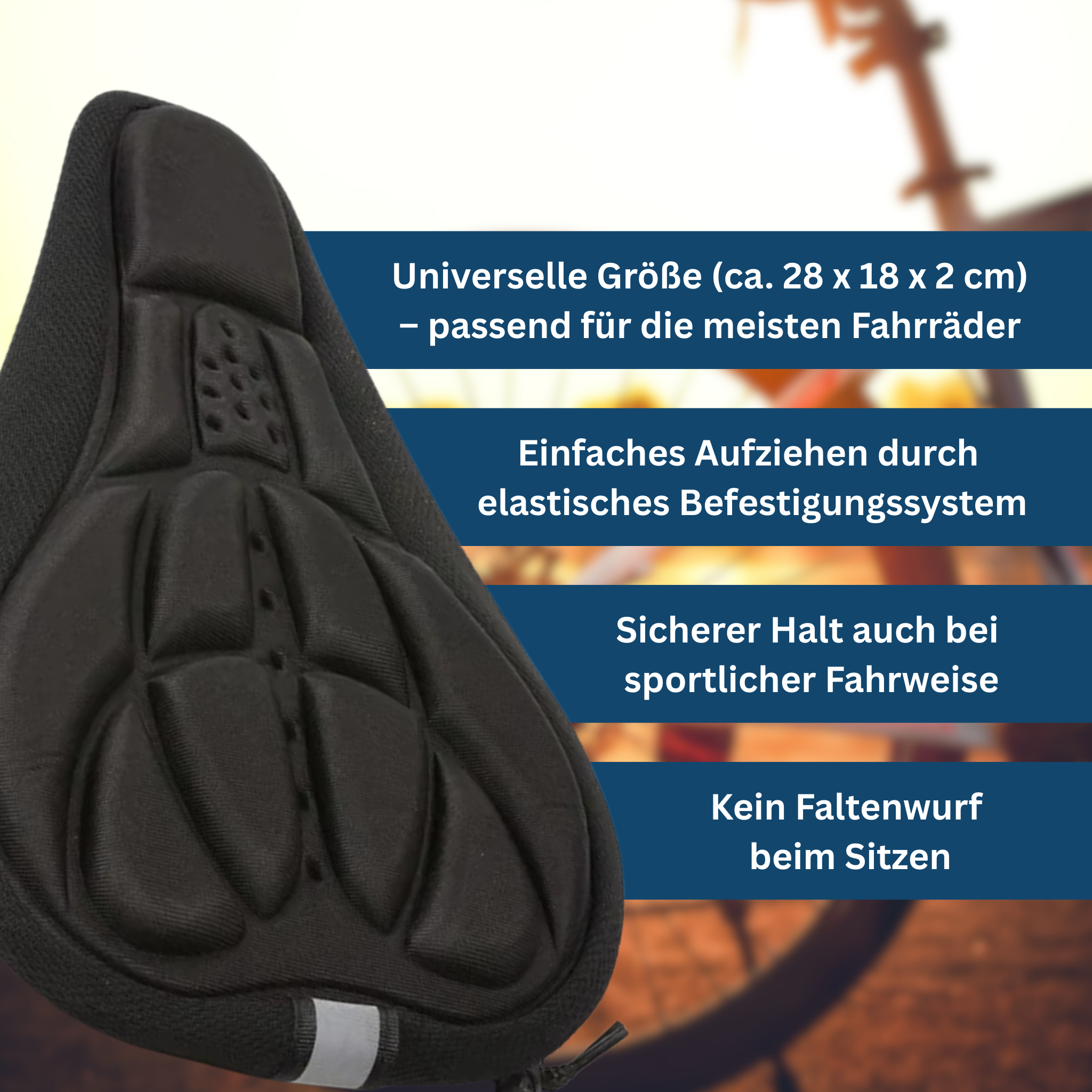 ComfyRide - Sattelbezug