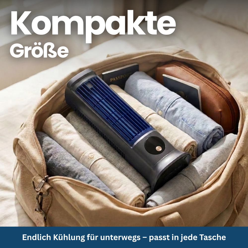 Tragbare Klimaanlage mit 3 Geschwindigkeiten