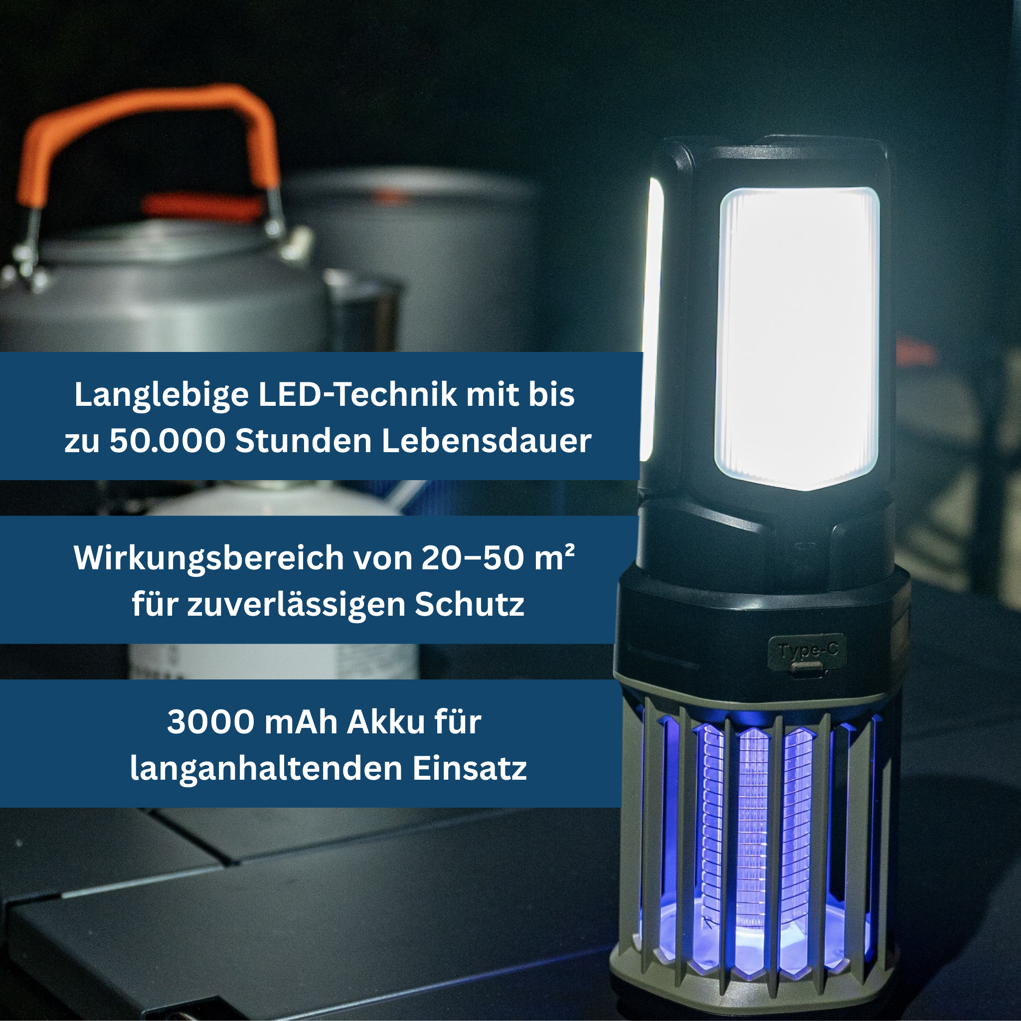 FlyFree - Anti-Mücken Laterne