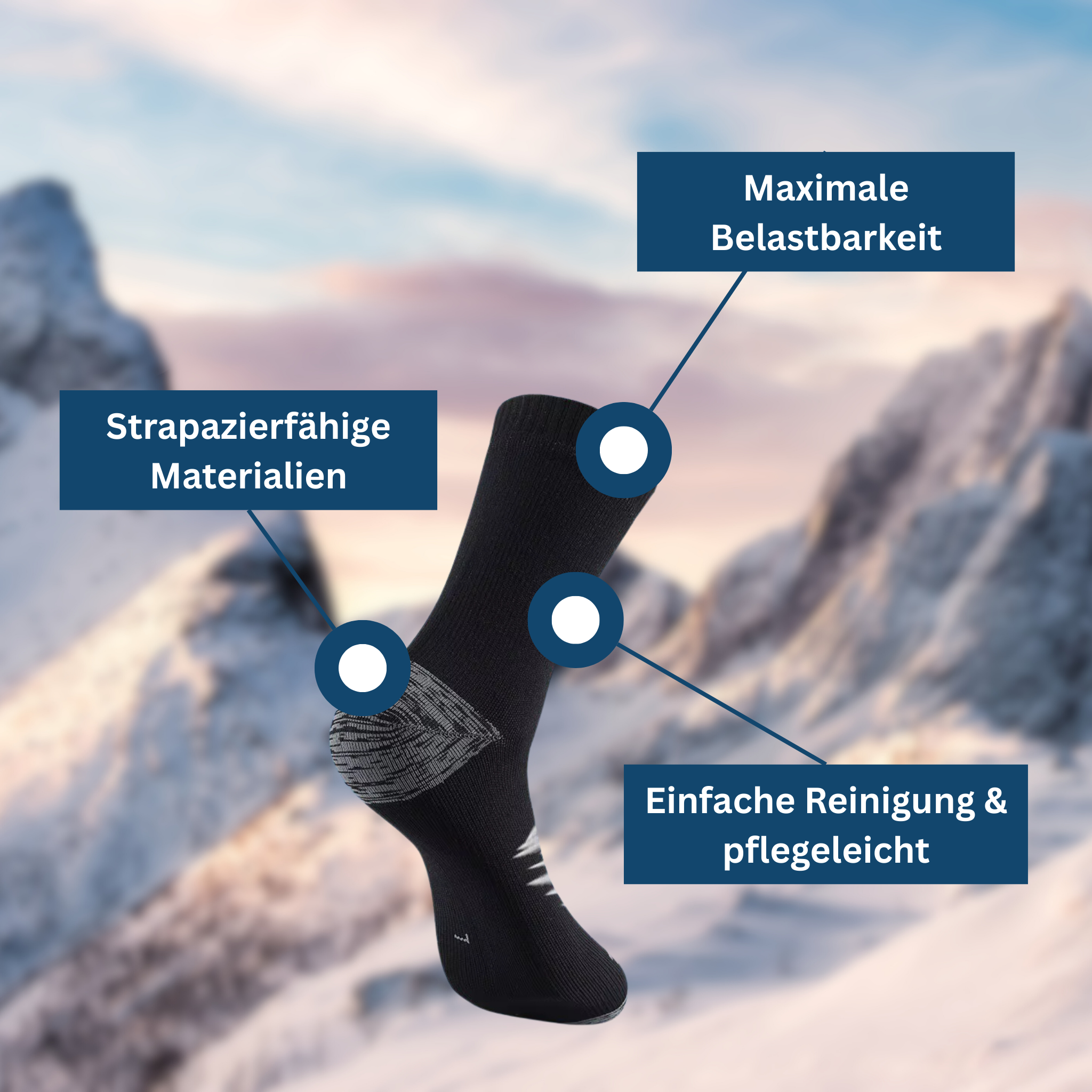 DryStep Pro - Die wasserdichten Socken