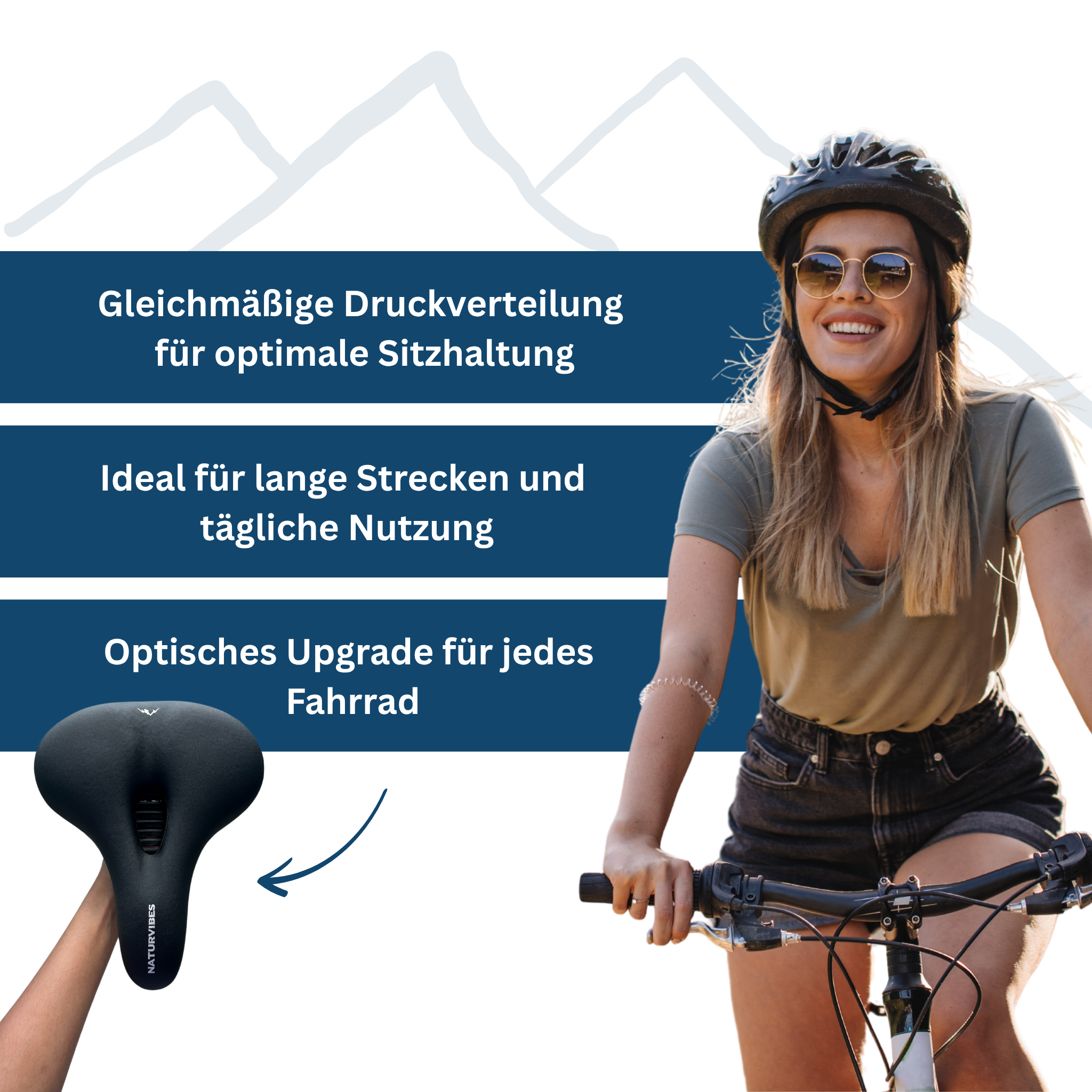 Radsattel Komfort