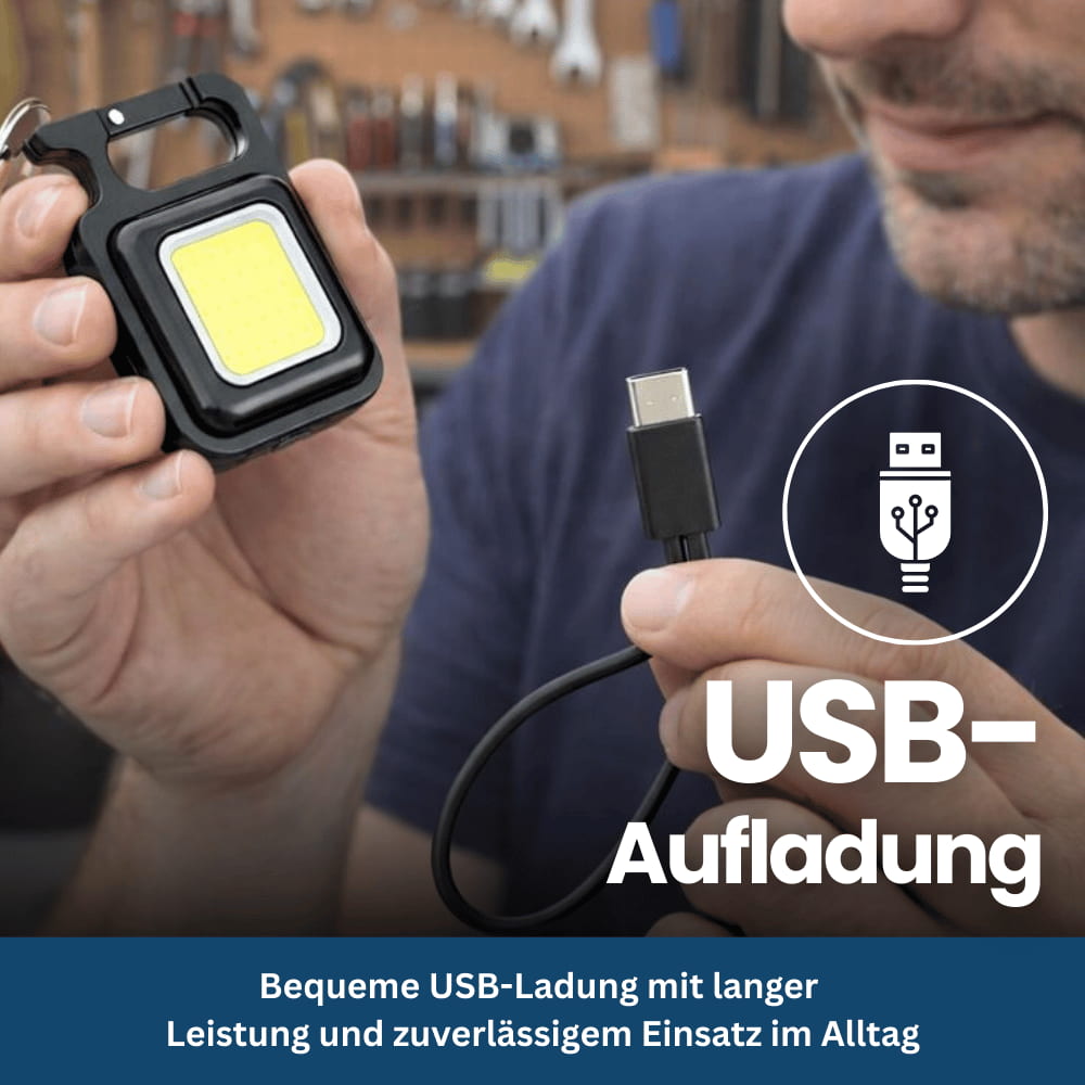 LumiKey Pro – Mini-COB Schlüsselbundlampe