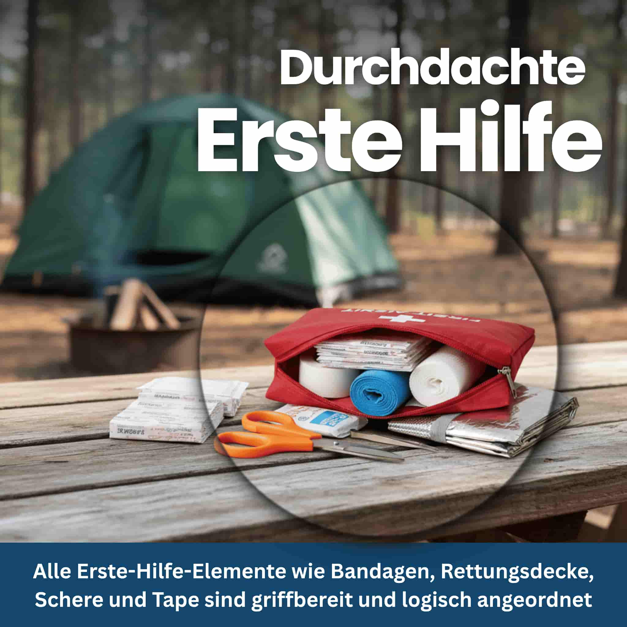 Tactical Notfallrucksack – 30+ Survival Tools kompakt vereint