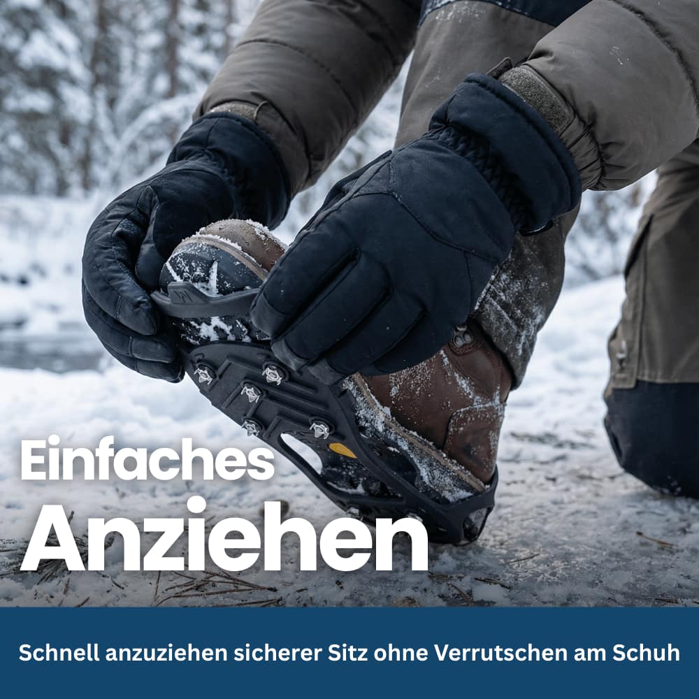 Universelle Schuhspikes für Eis & Schnee