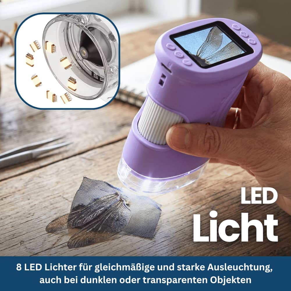 SmartView Taschenmikroskop für Kinder