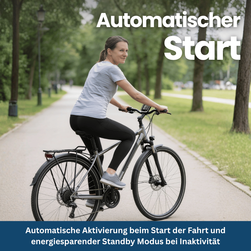 Digitaler Fahrradcomputer mit Tachometer & Kilometerzähler
