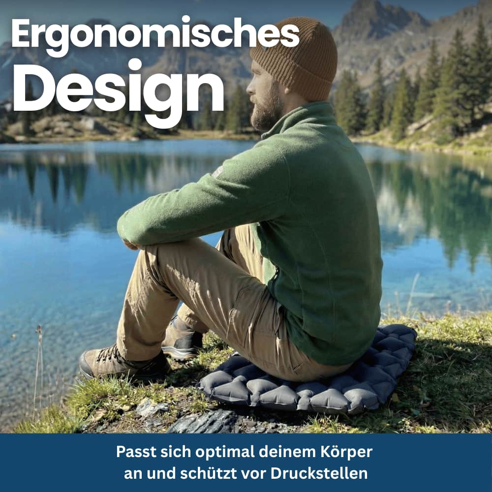 Ultraleichtes & kompaktes Sitzkissen – ideal für Outdoor, Camping & Wandern
