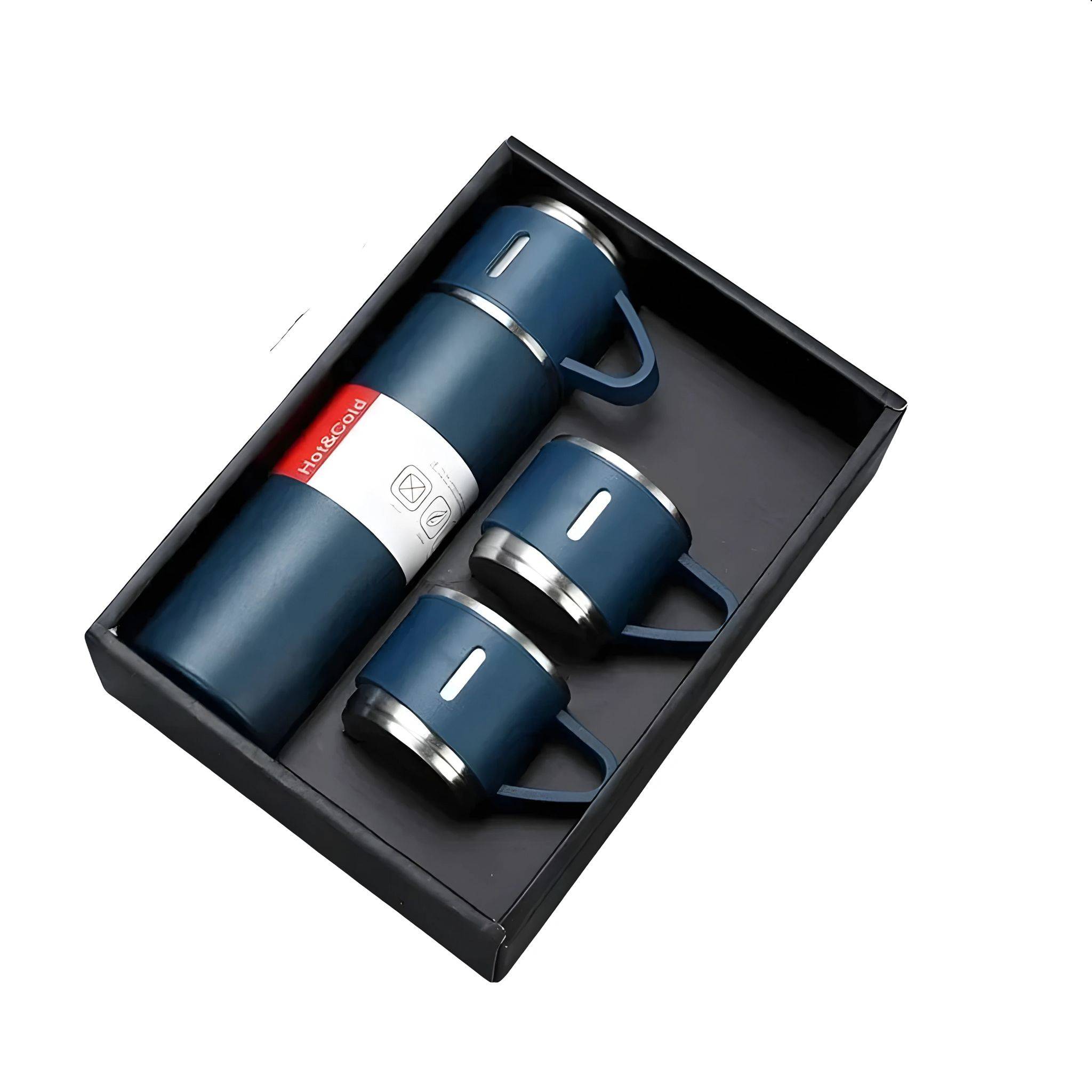 Thermosflasche aus Edelstahl – vakuumisoliert & robust