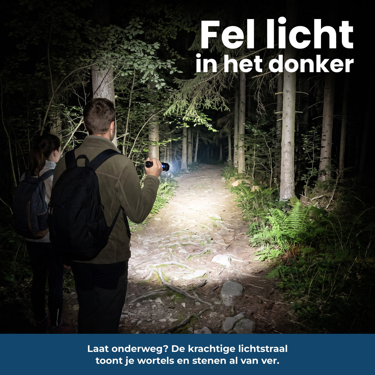 Fel licht in het donker