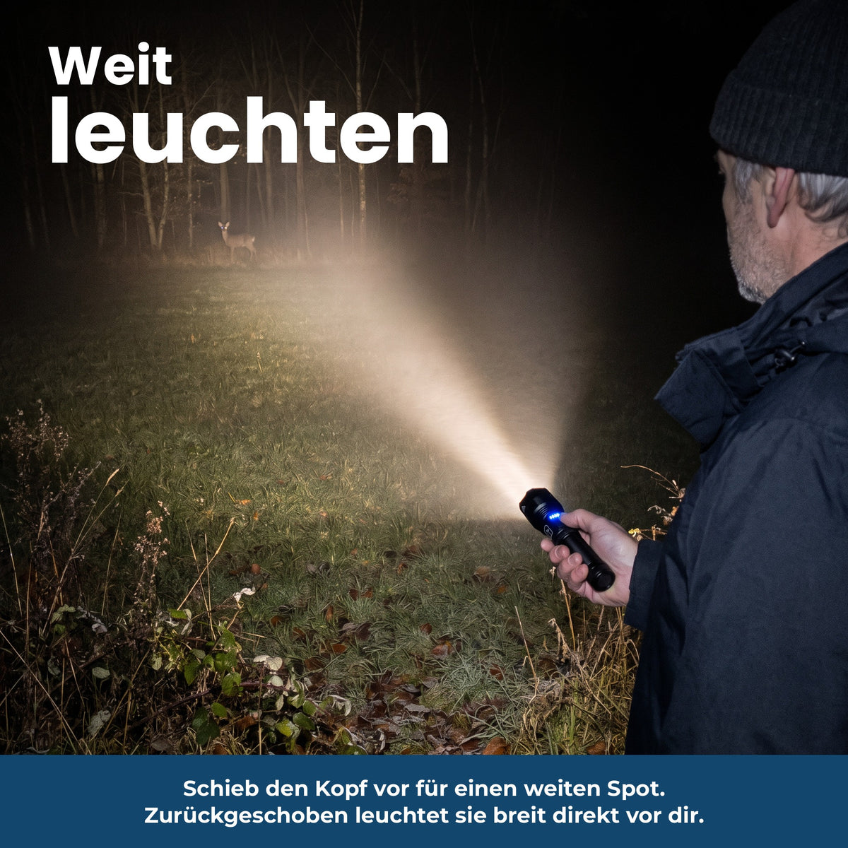 Weit leuchten