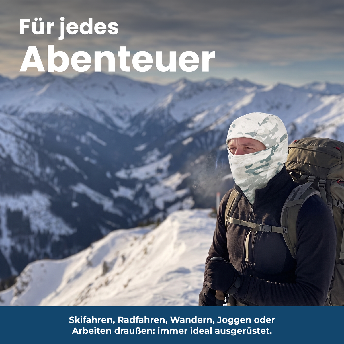 Polar-Fleece Sturmhaube - Für jedes Abenteuer
