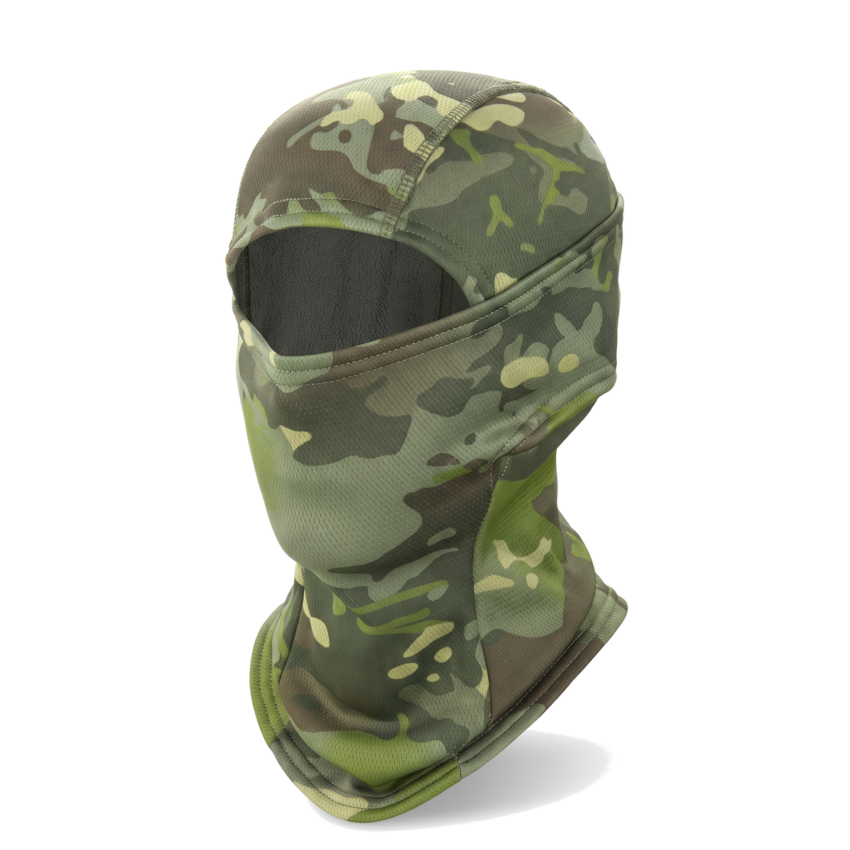 Polar-Fleece Sturmhaube Wiesengrün