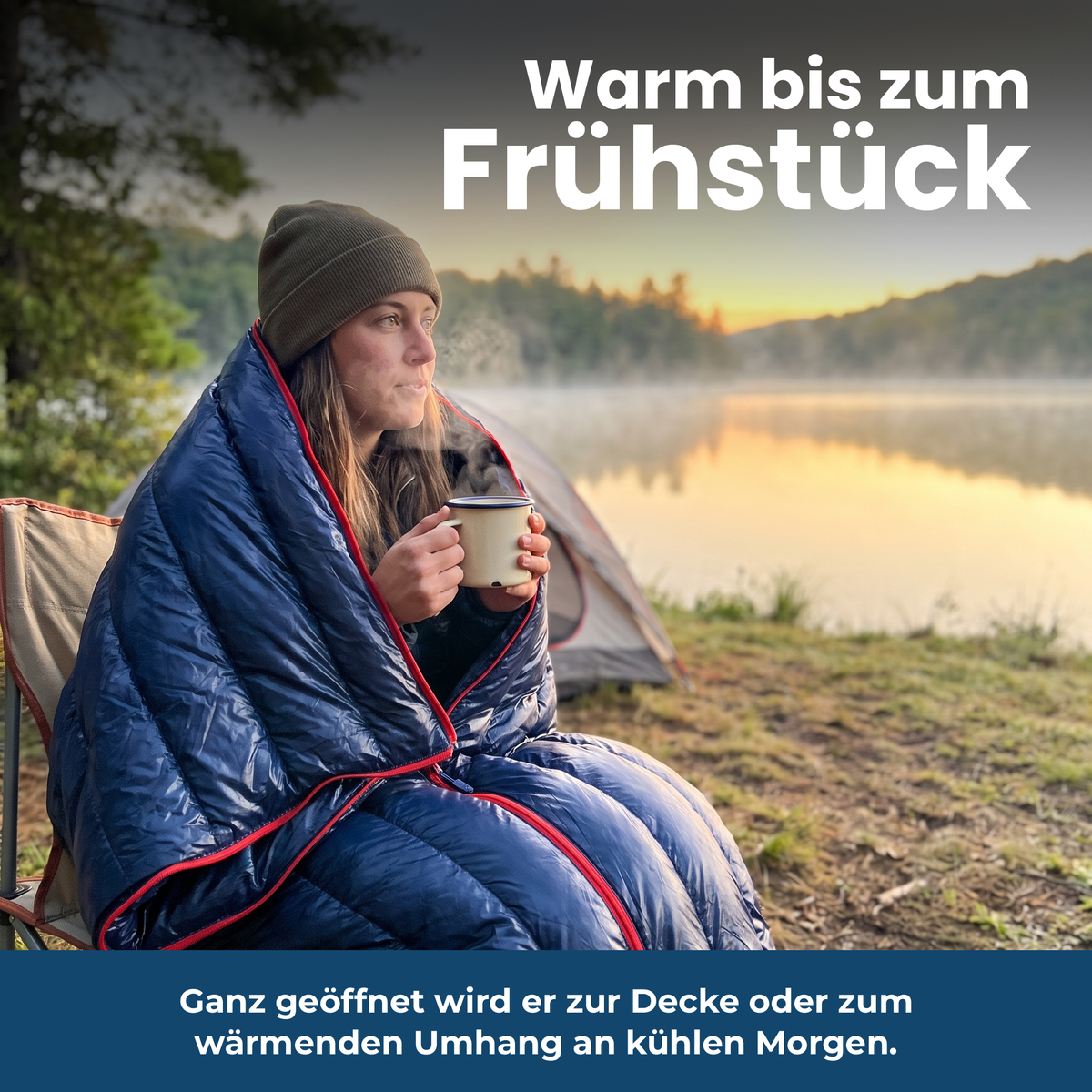 ThermoComfort Schlafsack – Warm bis zum Frühstück