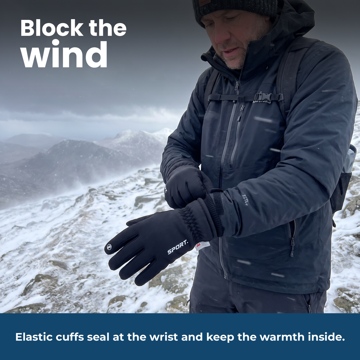 ThermoSmart Gloves – Block the wind