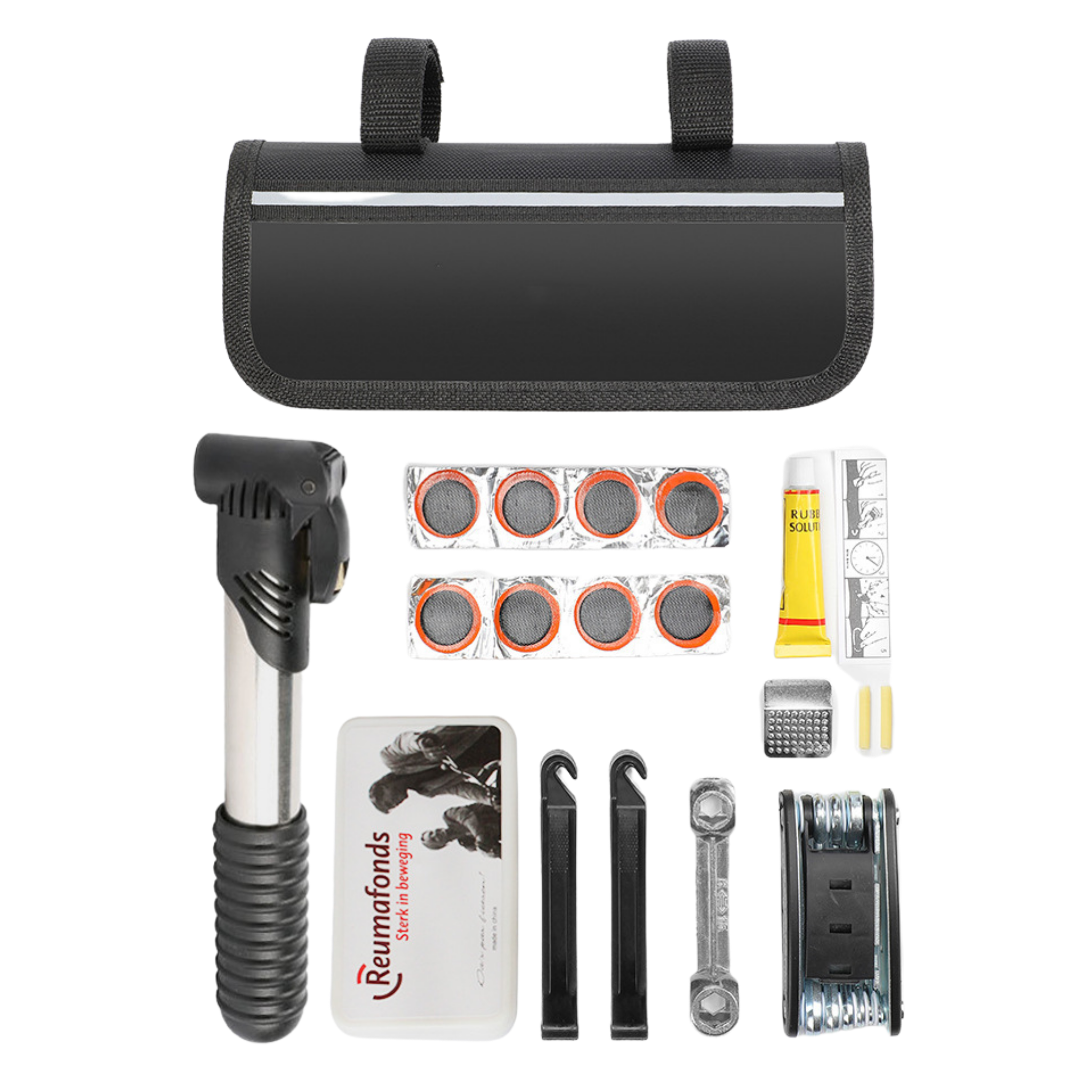 Montage- und Notfall-Kit für Biker