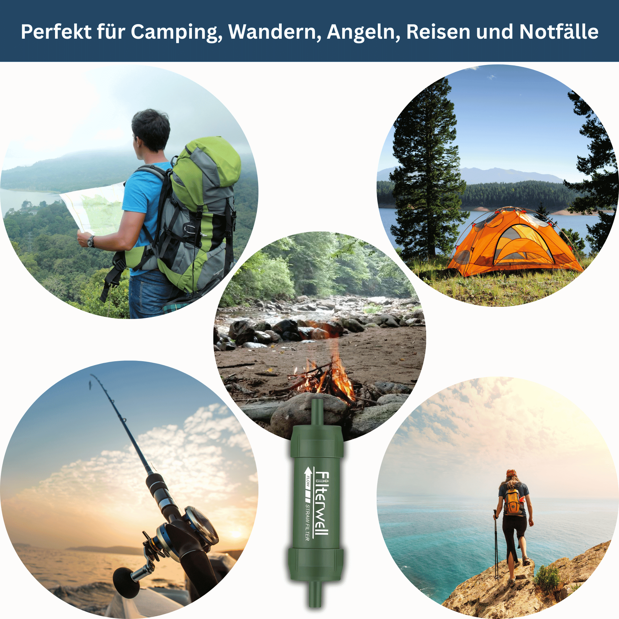 PureStream Mini – Tragbarer Wasserfilter