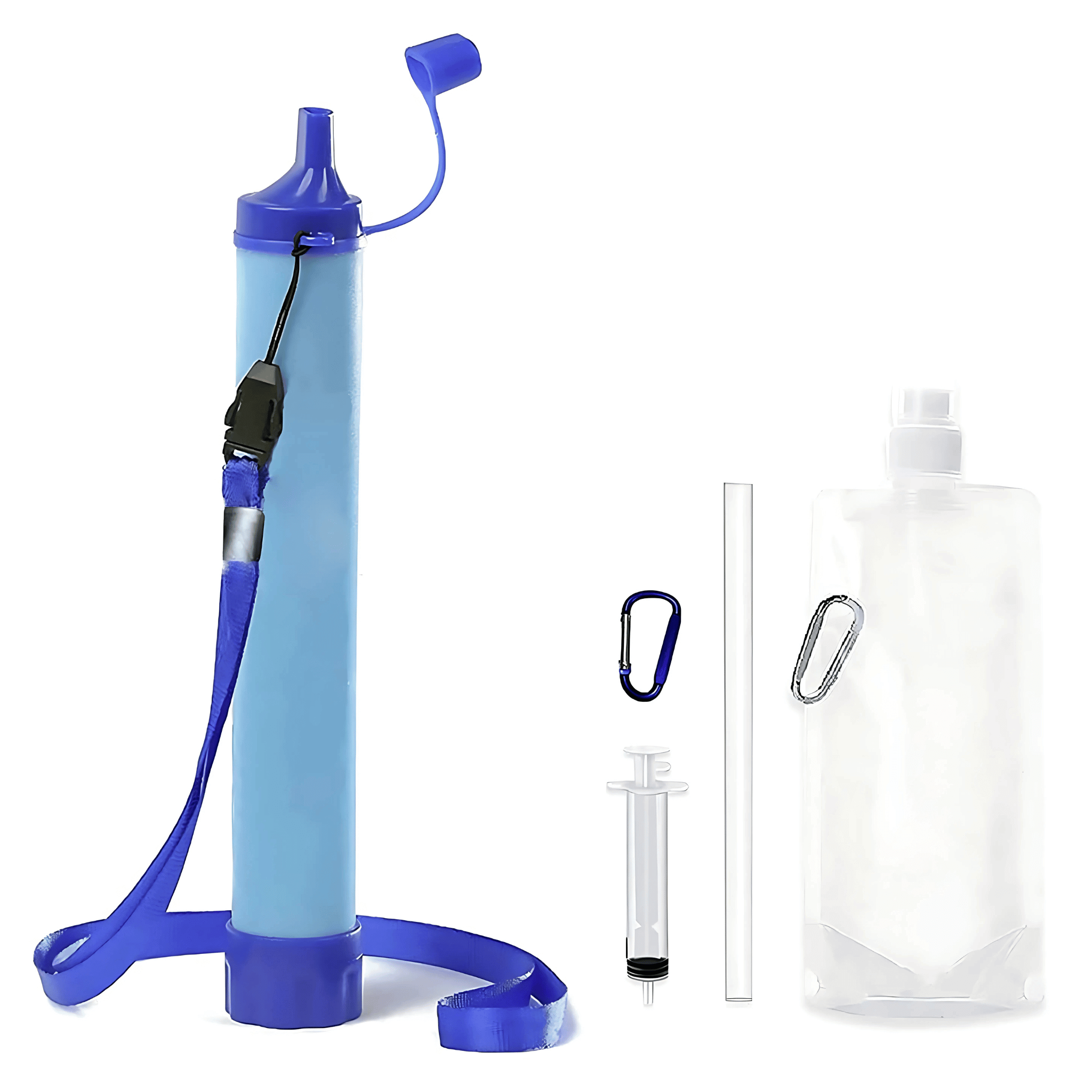 PureStream Set – Kompakter Survival-Wasserfilter