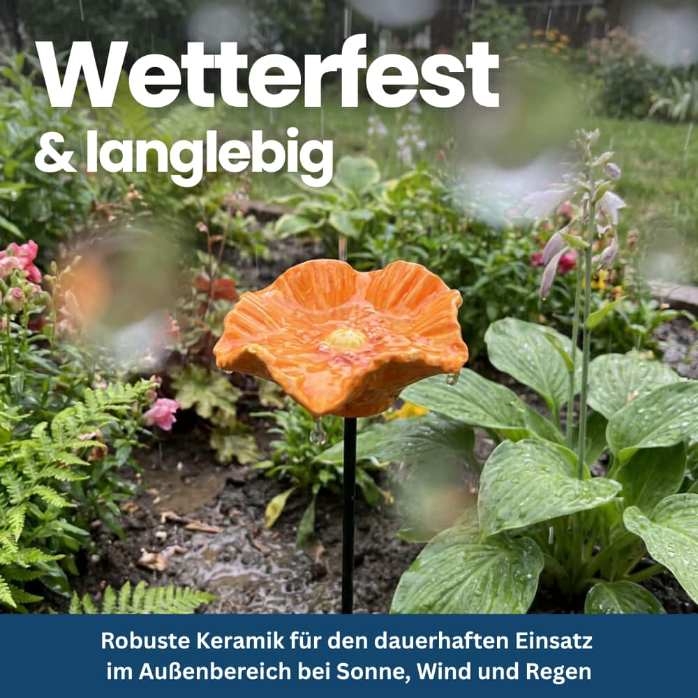 BlütenOase – Handgefertigte Keramiktränken für Bienen