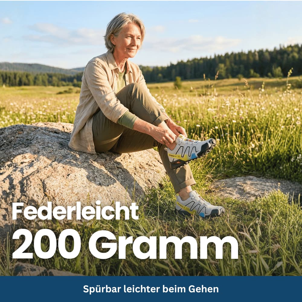 OrthoTrek - Bequemer Outdoorschuh für schmerzfreies Gehen