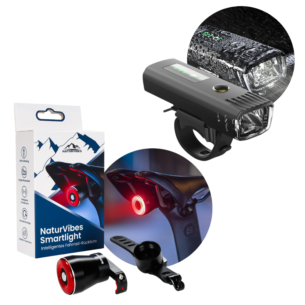 Sicher durch die Dunkelheit: Dein Fahrradlicht-Bundle