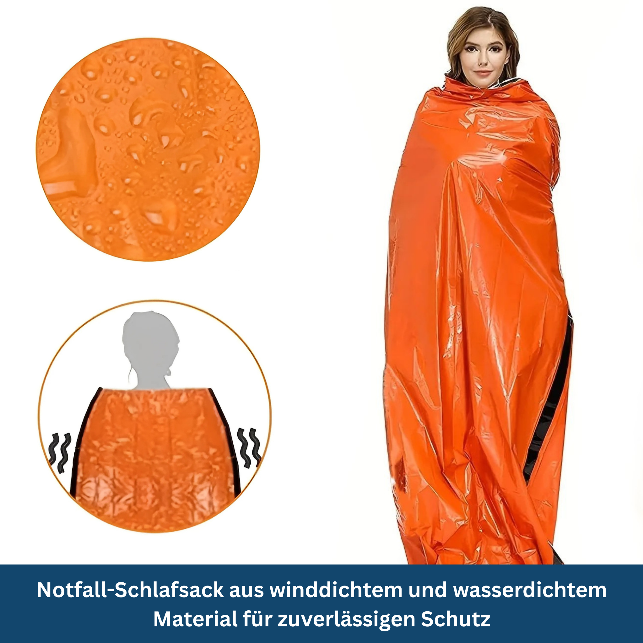 Thermo Notfall-Schlafsack