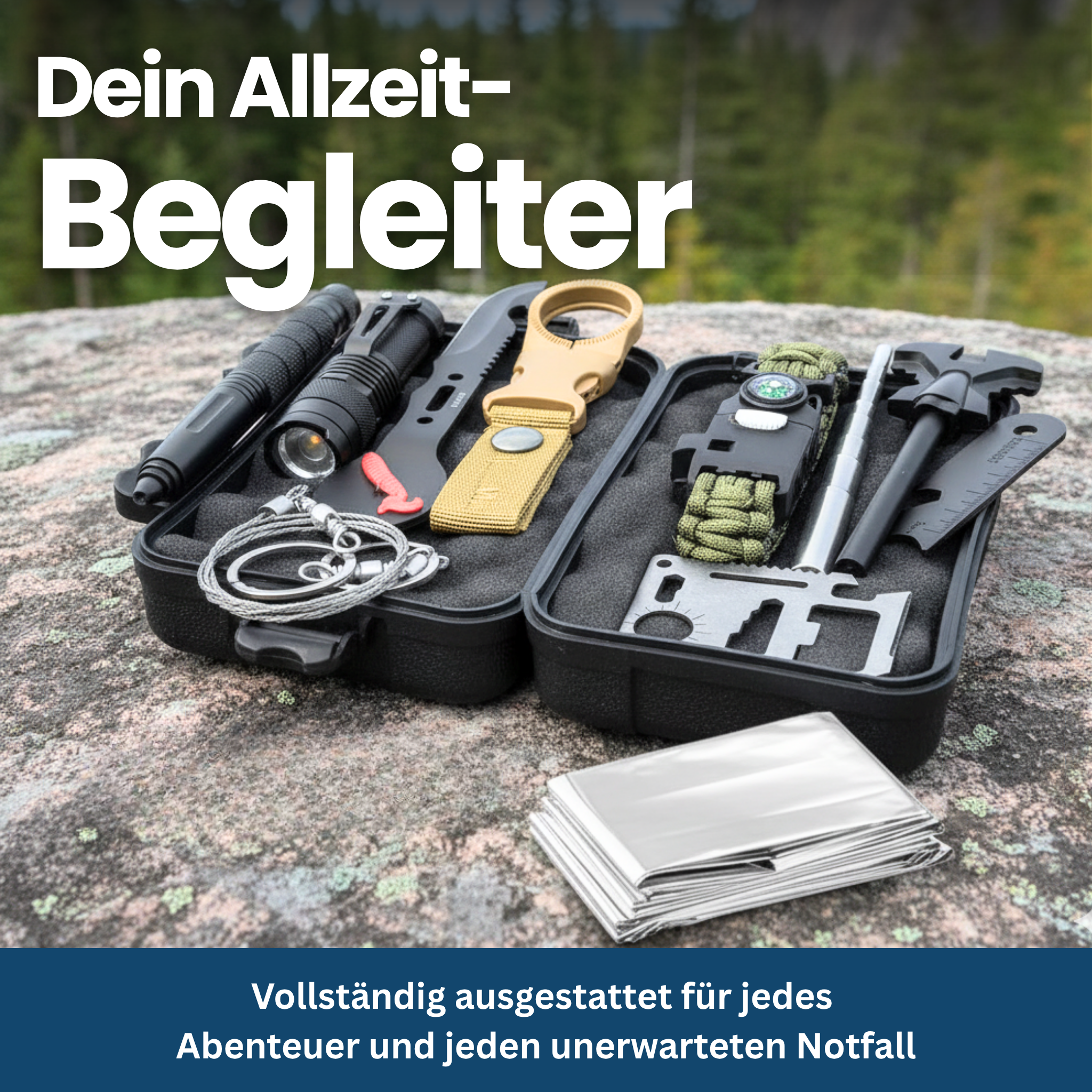 SurvivalPro – Taktisches Notfall-Set