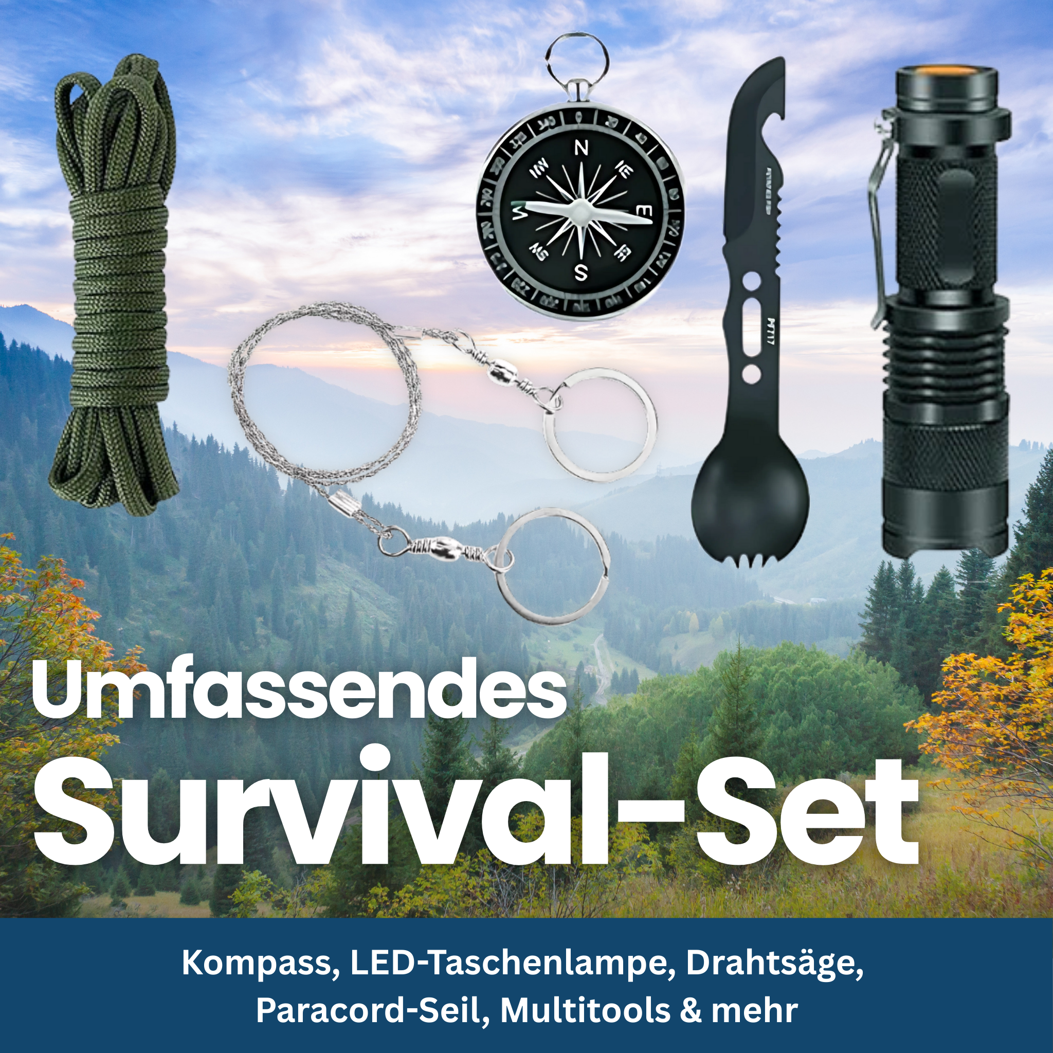 Tactical Survival Kit – Multifunktional & Molle-kompatibel