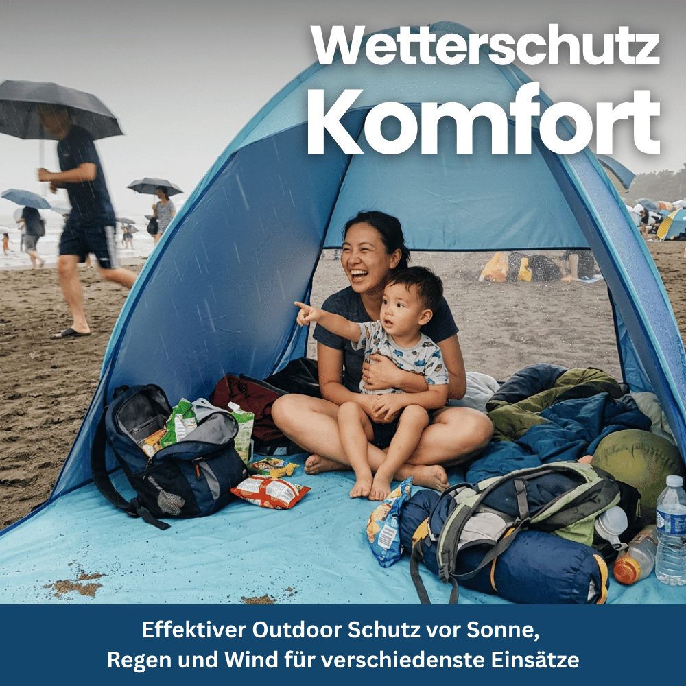 Pop-Up Strandmuschel