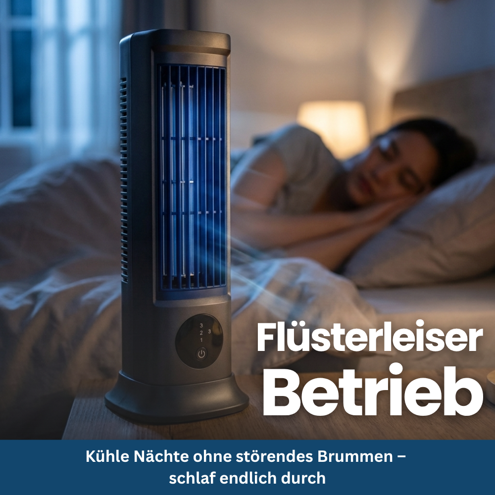 Tragbare Klimaanlage mit 3 Geschwindigkeiten