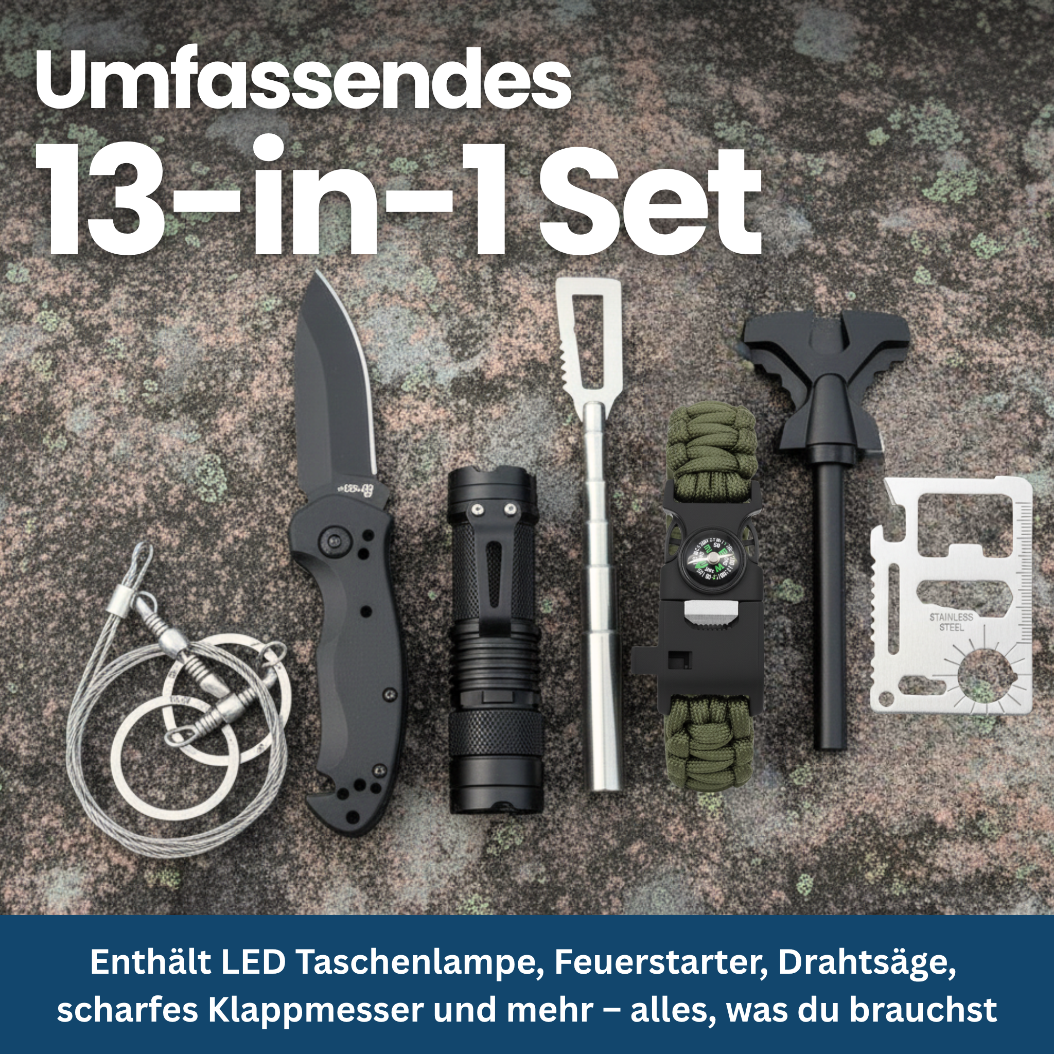 SurvivalPro – Taktisches Notfall-Set
