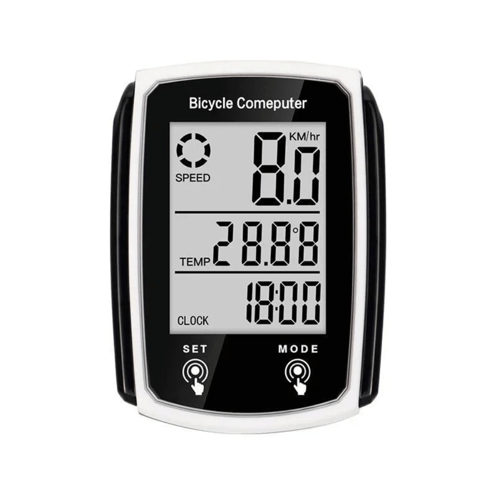 Digitaler Fahrradcomputer mit Tachometer & Kilometerzähler