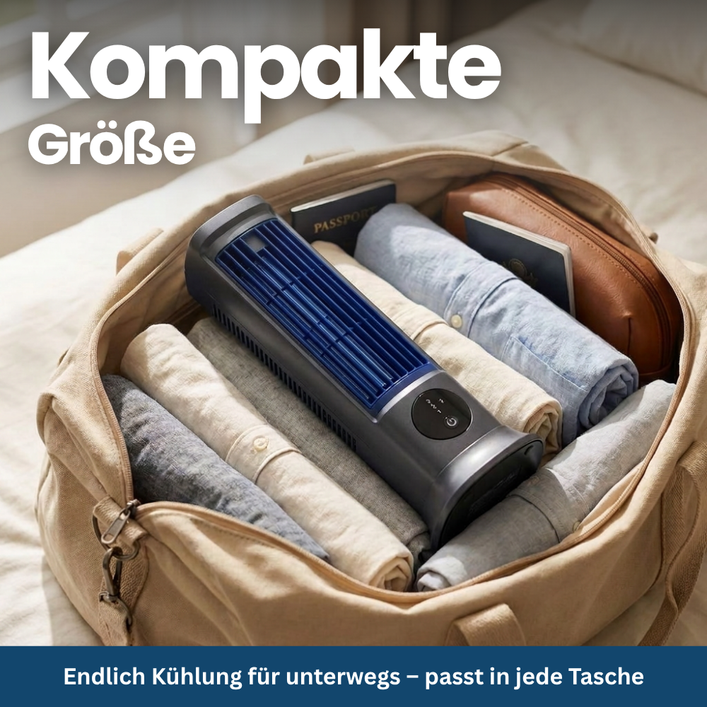 Tragbare Klimaanlage mit 3 Geschwindigkeiten