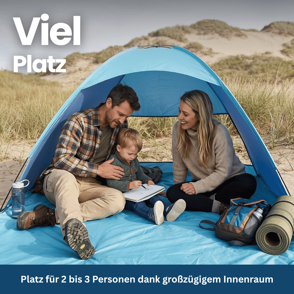 Pop-Up Strandmuschel