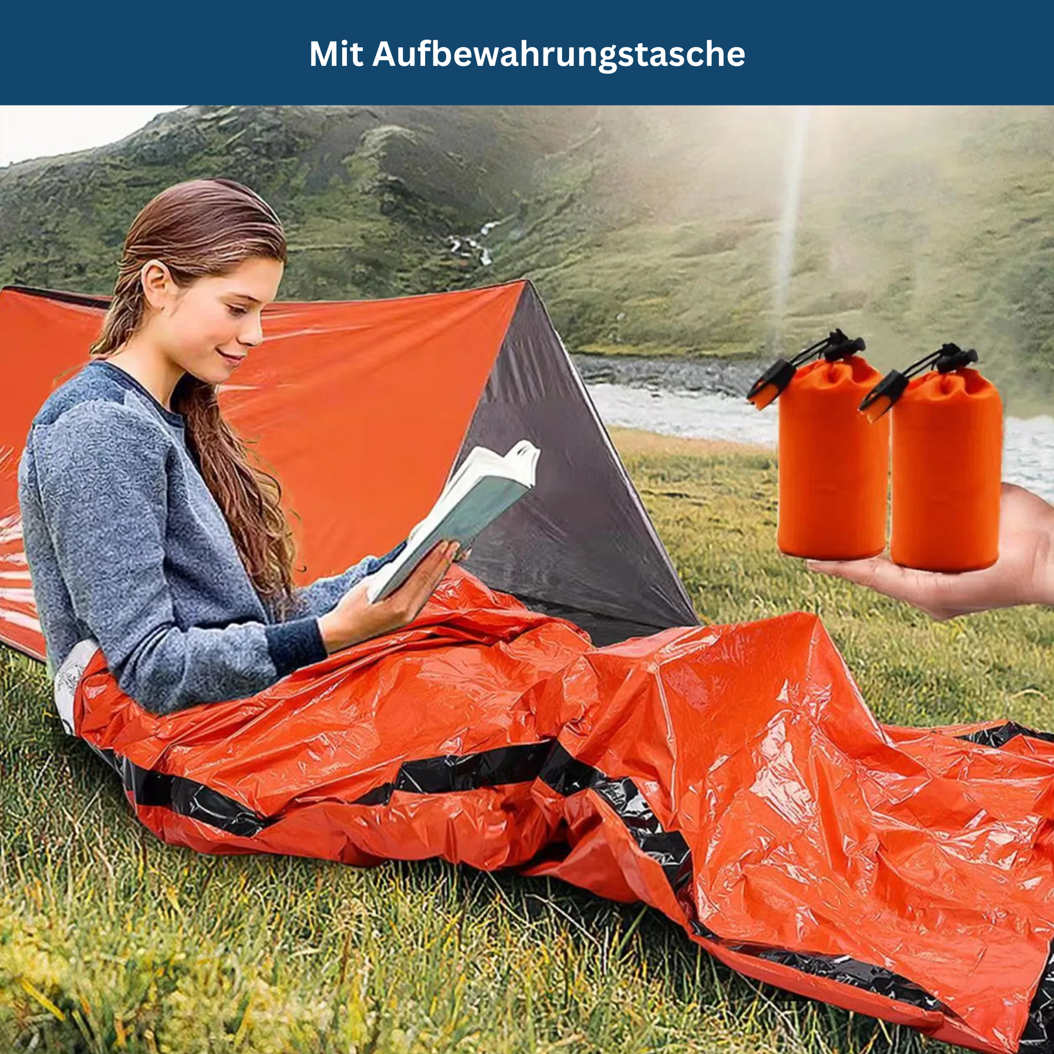 Thermo Notfall-Schlafsack