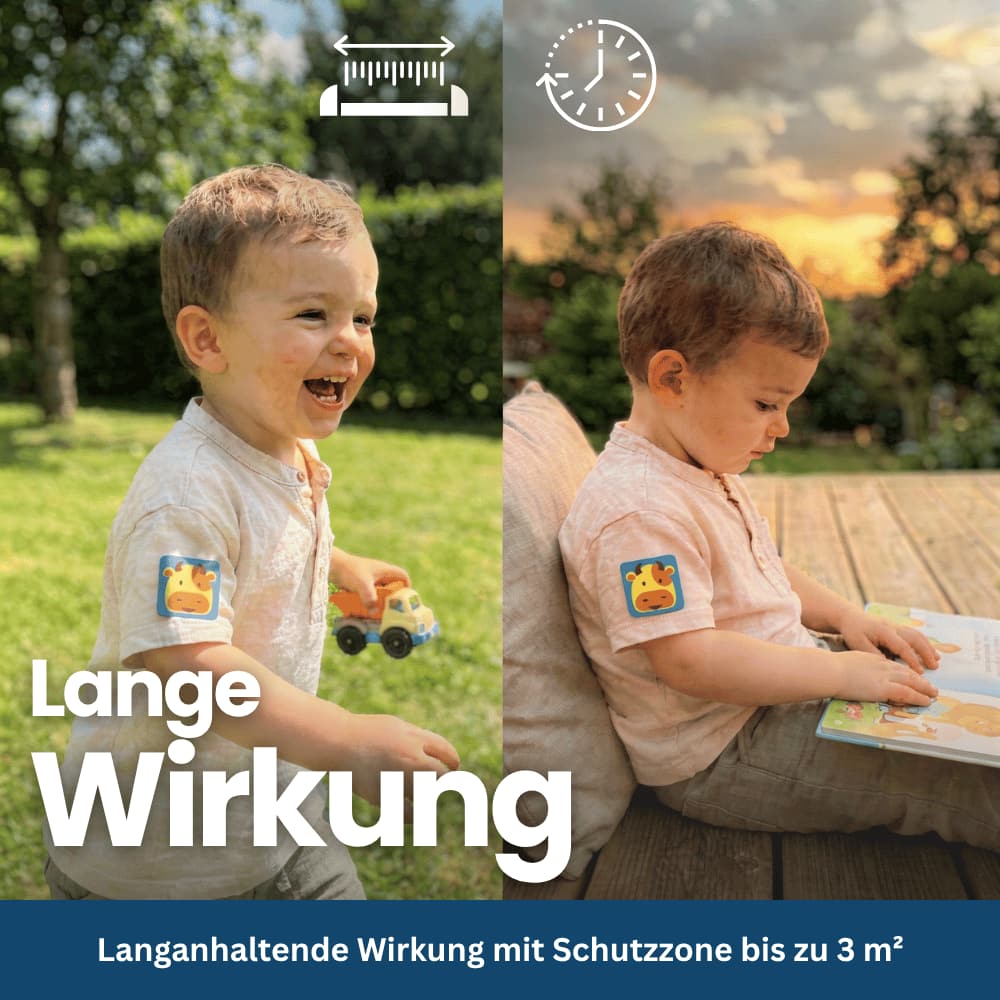 Natürliche Mückenschutz Pflaster für Kinder